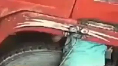 Patlayan TIR lastiği faciaya neden oldu