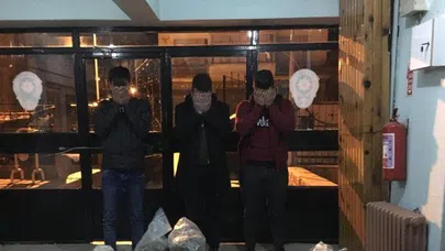 Pazar hırsızları yakalandı!