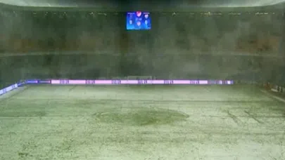 Başakşehir Bursaspor maçına kar engeli