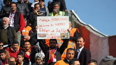 Maç Hatay'ın tur Galatasaray'ın: 4-2