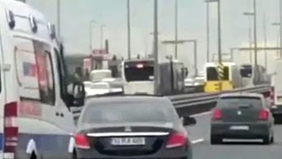 Ambulansa yol vermeyen sürücünün ifadesi şok etti