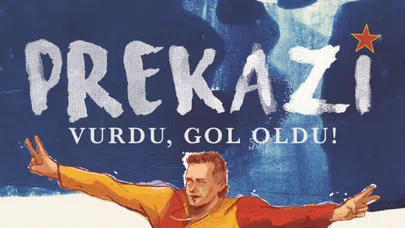 Efsane futbolcu Prekazi'nin golleri kitaplaştı