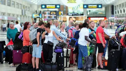 Antalya'ya gelen turist sayısı yüzde 41 arttı