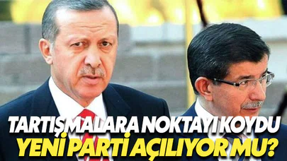 Ahmet Davutoğlu'nun Parti Açacağıyla İlgili Konuya Açıklama Getirildi