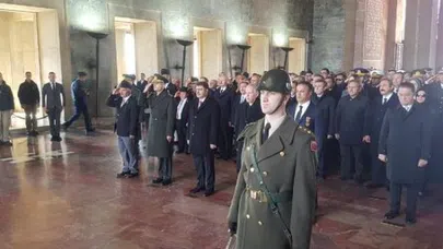 18 Mart Çanakkale Şehitleri Anıtkabir'de anıldı