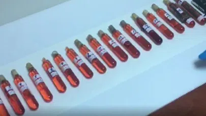 541 cam tüp kobra zehri ele geçirildi