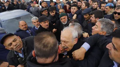 Cenazede Kılıçdaroğlu'na saldırdılar; Provokatörler tespit edildi