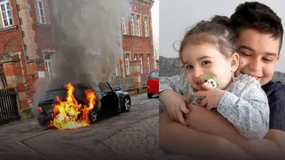 Almanya'da kahraman ilan edilen Kenan'a polislerden doğum günü hediyesi