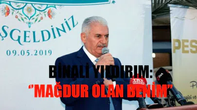 Binali Yıldırım,''Gerçekte mağdur olan benim''