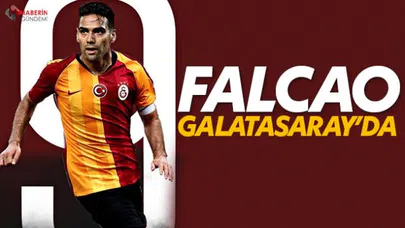 Falcao Galatasaray'da!