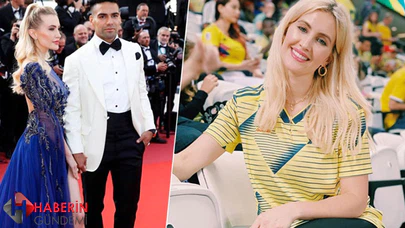 Falcao'nun eşi Galatasaraylıları heyecanlandırdı