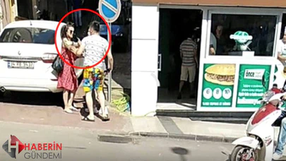 Genç kız erkek arkadaşına kafa attı!