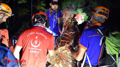 Yapraklardan yorgan yaptı