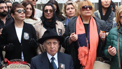 Sezen Aksu'nun babası son yolculuğuna uğurlandı