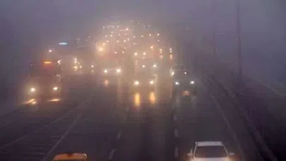 Yoğun sis uyarısı