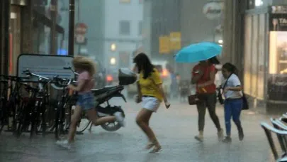 Meteoroloji'den şiddetli yağmur uyarısı