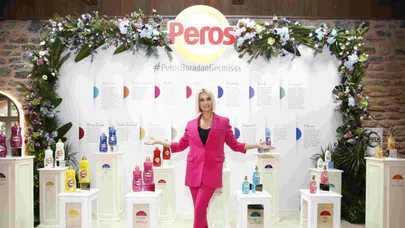 Peros, Esra Erol'la mis kokulu ürünlerini tanıttı
