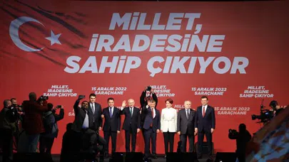 Altılı Masa, En Görkemli Buluşmasını Saraçhane'de Yaptı