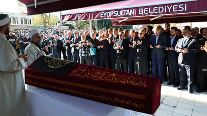 Erdoğan, Hacer Muhterem Coşan'ın Cenaze Töreninde