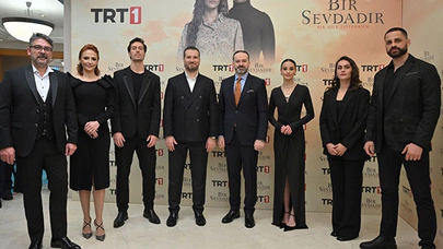 TRT 1'in 'Bir Sevdadır' Dizisi Görkemli Gala ile Tanıtıldı