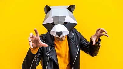 Origami Kağıdı ile Maske Tasarımı