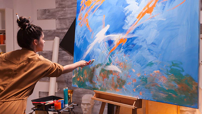 Farklı Resim Teknikleriyle Sanatın Renkli Dünyası