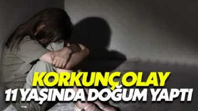 Korkunç Olay... 11 Yaşındaki Kız Doğum Yaptı...
