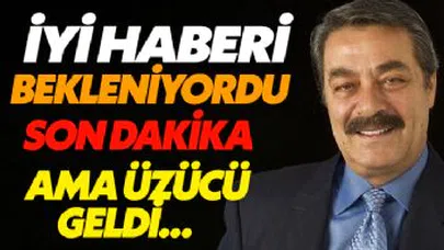 Kadir İnanır'dan Üzücü Haber Geldi...