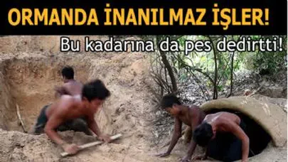 Çamurdan yaptıkları şaşırttı