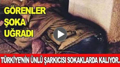 Türkiye’nin Sevilen Şarkıcılarından Olan Ünlü İsim Sokaklarda Yatıyor...