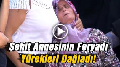 Şehit Annesi Yürek Dağladı
