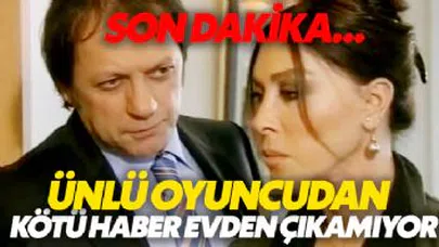 Ünlü sanatçıdan kötü haber geldi... Evden dışarı çıkamıyor...