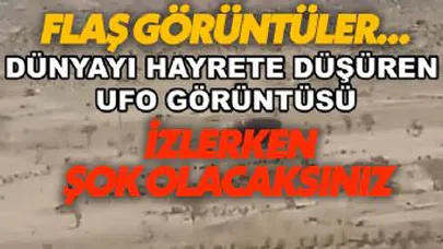 Dünyayı Şok Eden Görüntüler Gerçek Ufo Görüntüsü... İzlerken şok olacaksınız...