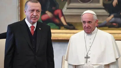 Cumhurbaşkanı, Papa'ya Filistin'deki İnsani Durumu İletti