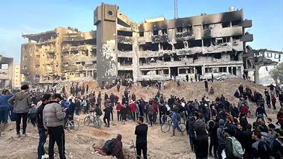 İsrail Güçleri Şifa Hastanesini Yıktı