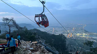 Antalya'daki Tünektepe Teleferik Kazası