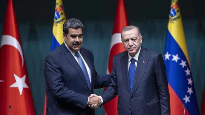 Erdoğan ve Maduro'dan Güçlü İlişkiler ve Filistin'e Destek