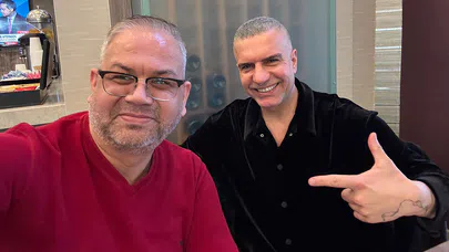 Berdan Mardini Amerika’da Melih Göğebakan ile Buluştu