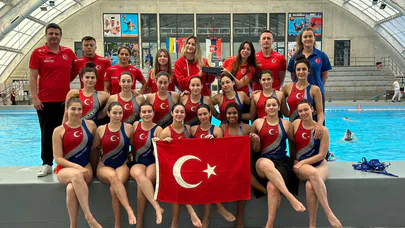 Kadın Sutopu Milli Takımı Slovakya’da tarih yazdı!