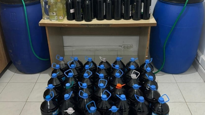 Tekirdağ’da jandarmadan sahte içki baskını