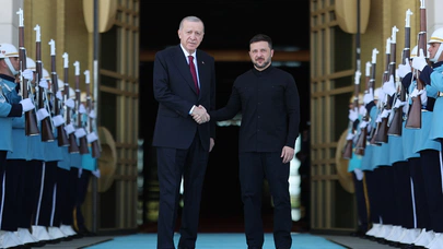 Erdoğan, Ukrayna lideri Zelenskiy’i kabul etti