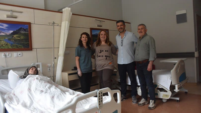 Gümüşhane’de 4 kiloluk tümör başarılı ameliyatla çıkarıldı