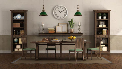 Nostaljik detaylarla evde sıcak ve özgün bir atmosfer