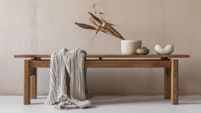 Doğal Malzemelerle Sade ve Huzurlu Bir Ev