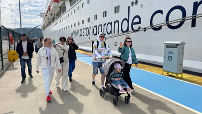 Rus kruvaziyeri Astoria Grande Amasra’da