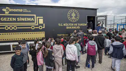 Kültür Bakanlığı’nın sinema tırı 358 ilçeye ulaştı