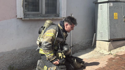 Kocaeli’de çıkan yangında 3 kişi mahsur kaldı