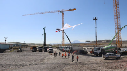 Ağrı’da AVM, otel ve konut içeren dev proje yükseliyor