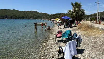 Bodrum ve Marmaris’te plajlarda yoğunluk
