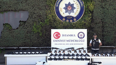 İstanbul'da organize suçtan 214 tabanca ele geçirildi